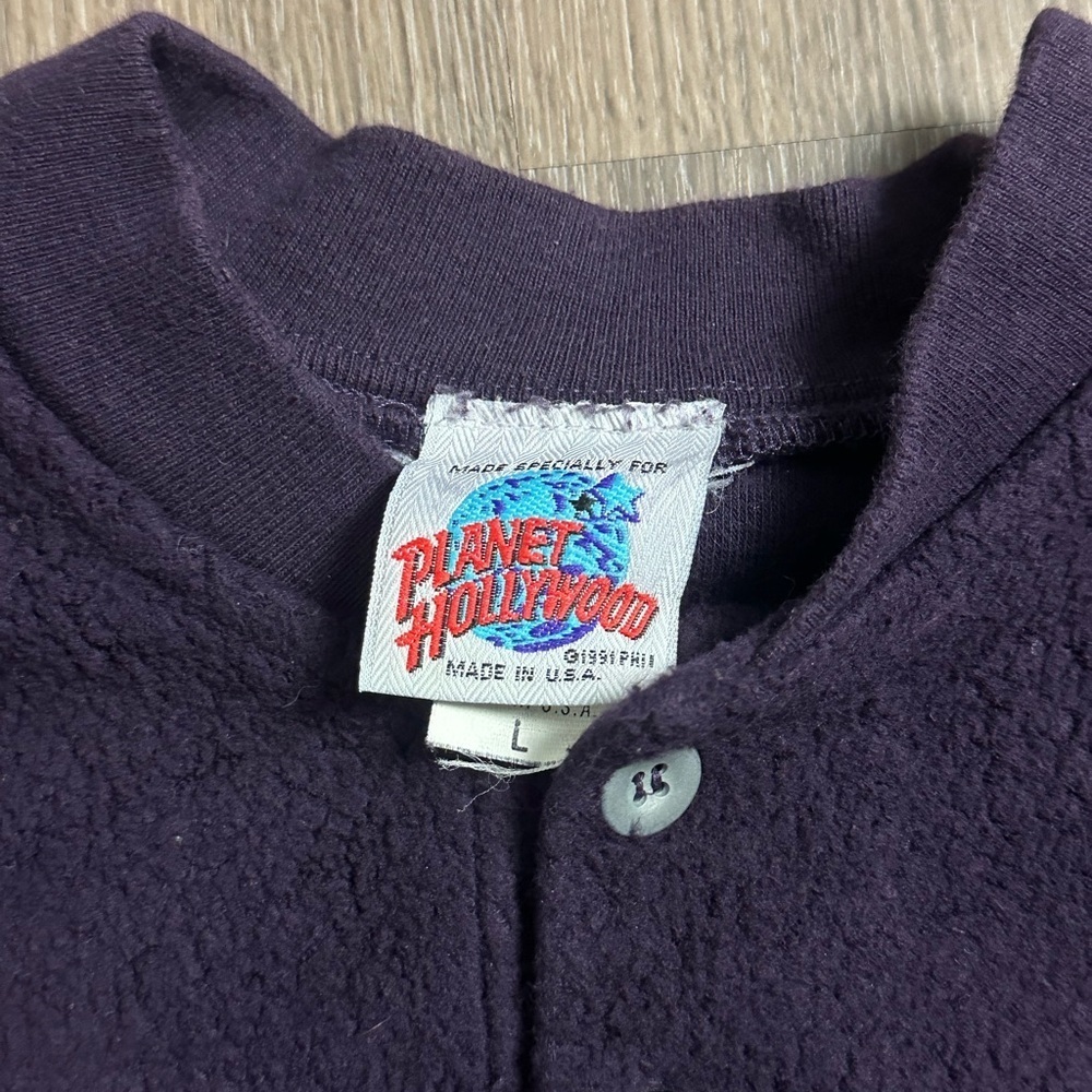 Vintage Planet Hollywood Seattle Sweater - Picture 3 of 4